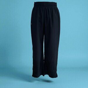 Under Armour Heatgear Pants Black Large Loose Fit Athleisure Streetwear, Workout